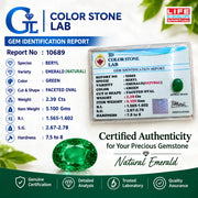 Natural Emerald 2.39 Ct Gemstone